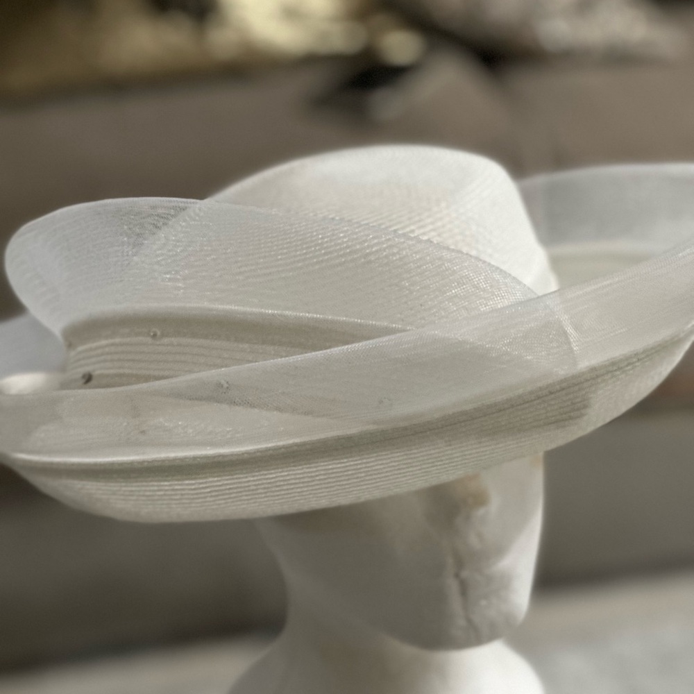 Elegant White Women's Hat